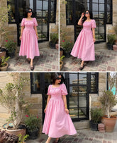 Pink Elegant turkish maxi