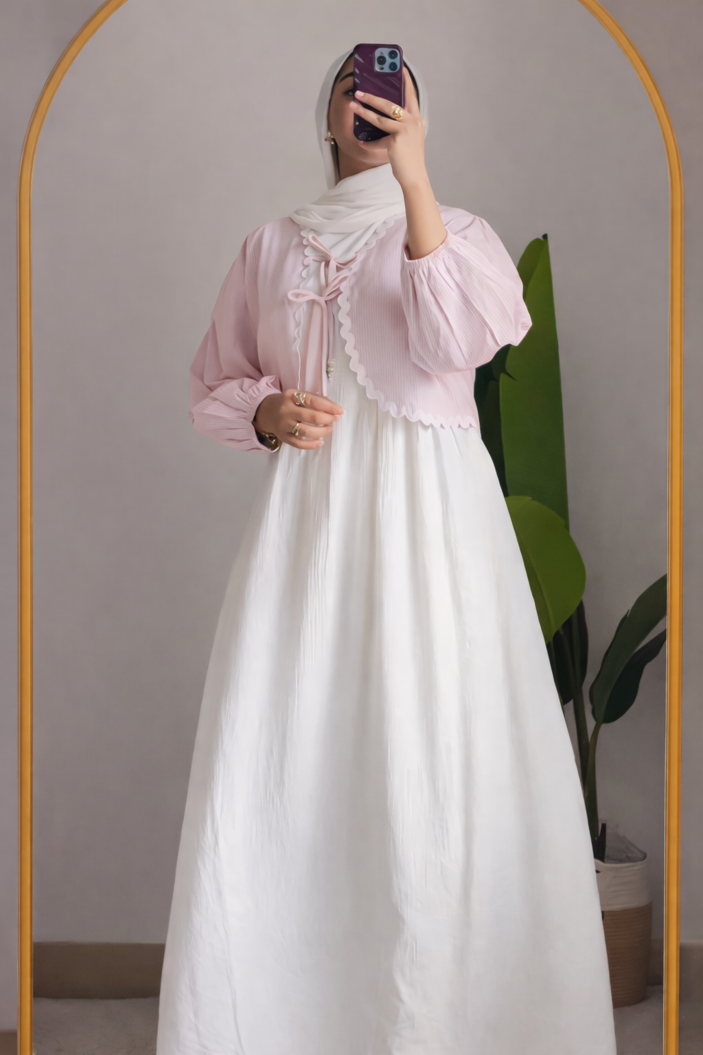 Lining Coti with Frock- for summers (2 piece)