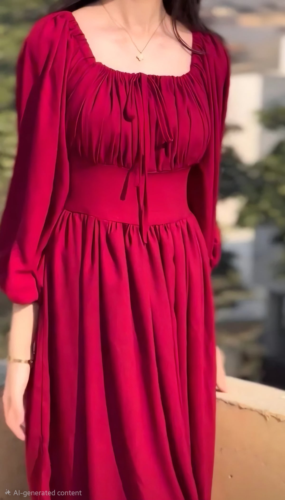 Trendy Plated style frock