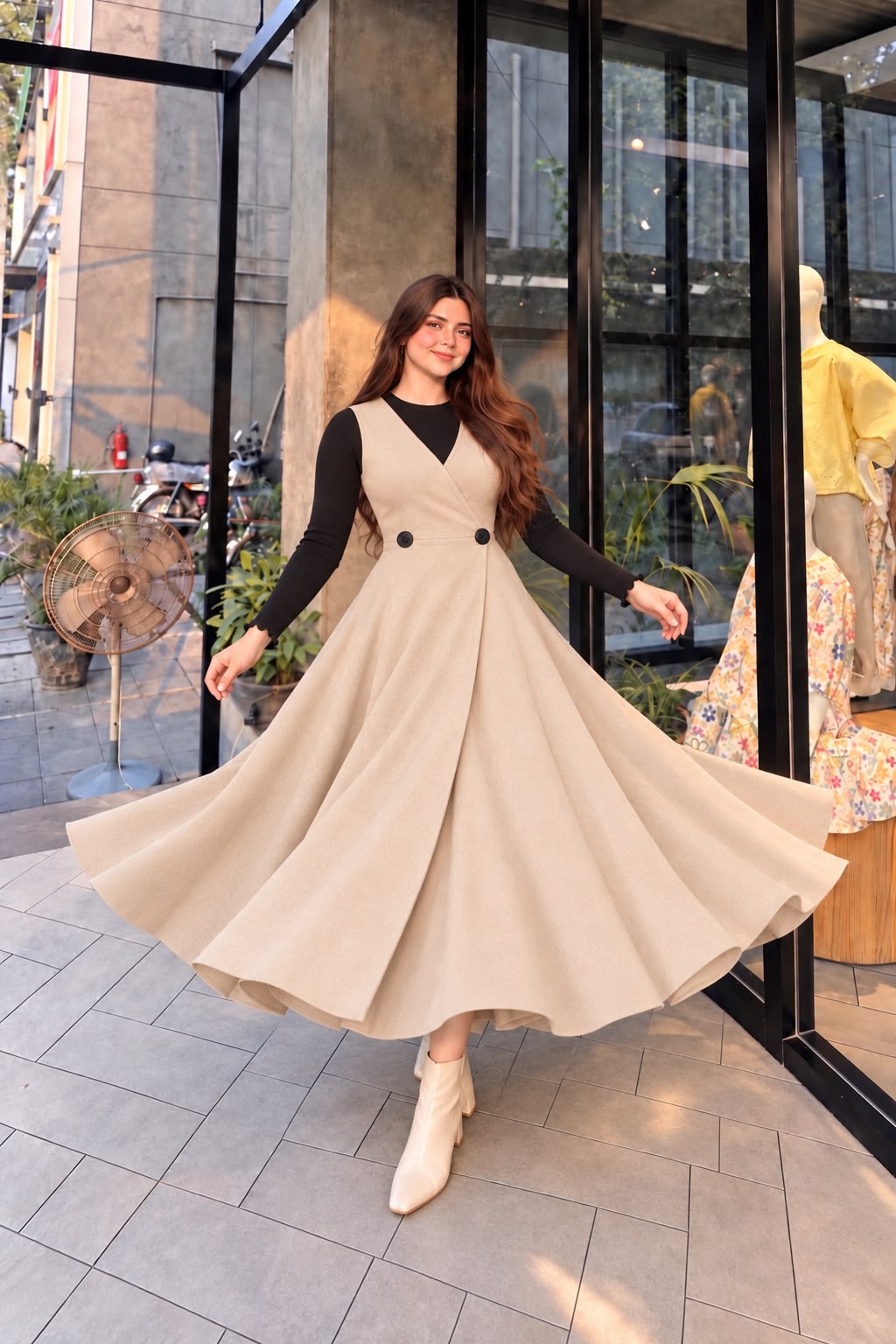 Meeshu special frock & shirt- 2 PCs