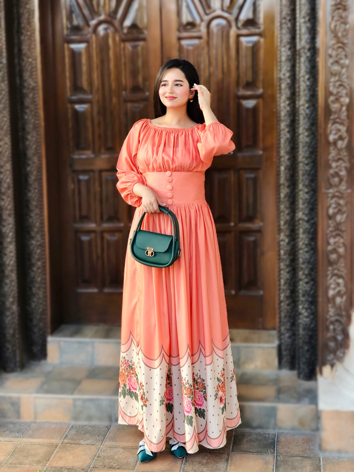 Sunset Aura Frock