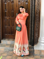 Sunset Aura Frock