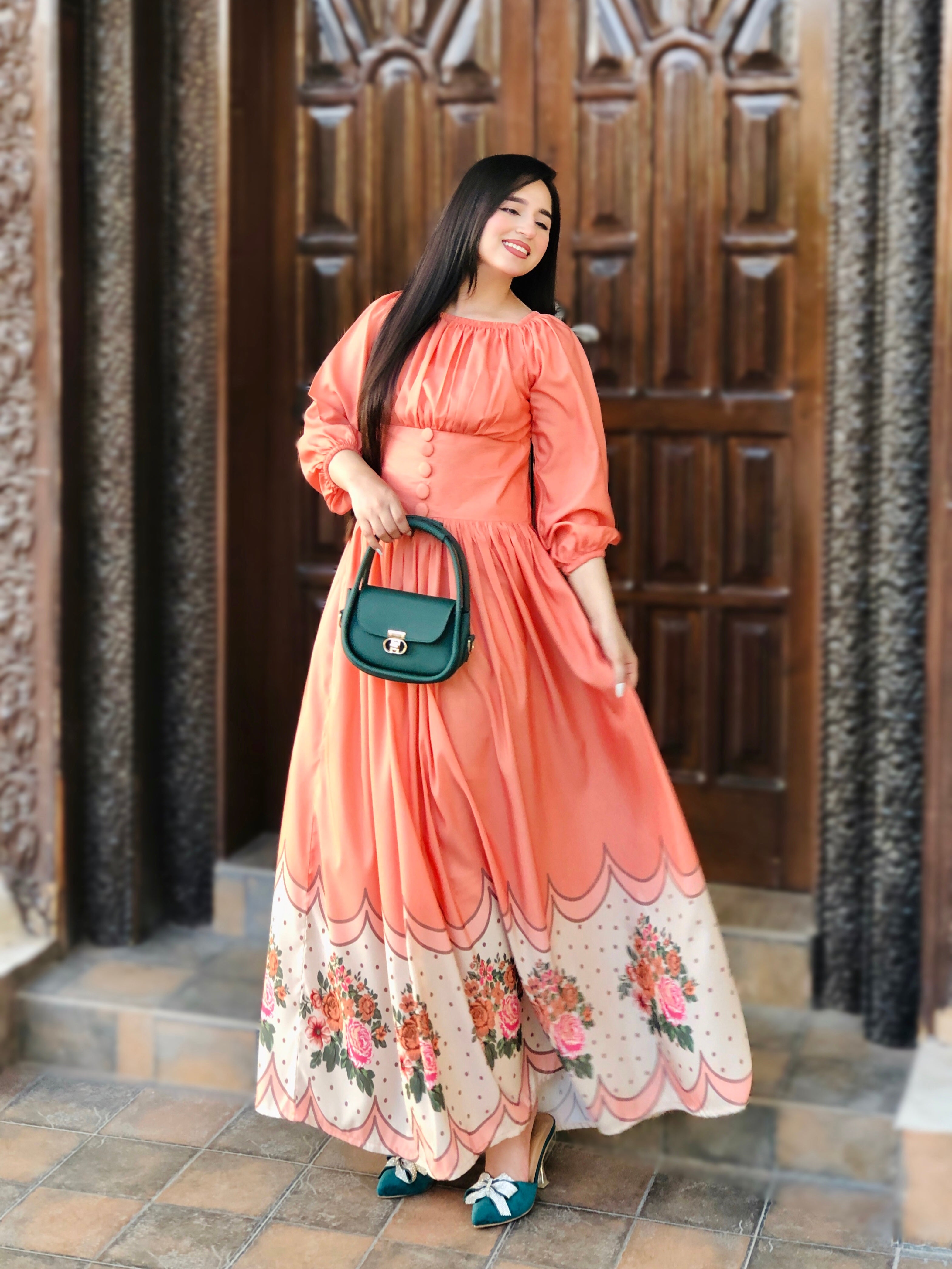 Sunset Aura Frock