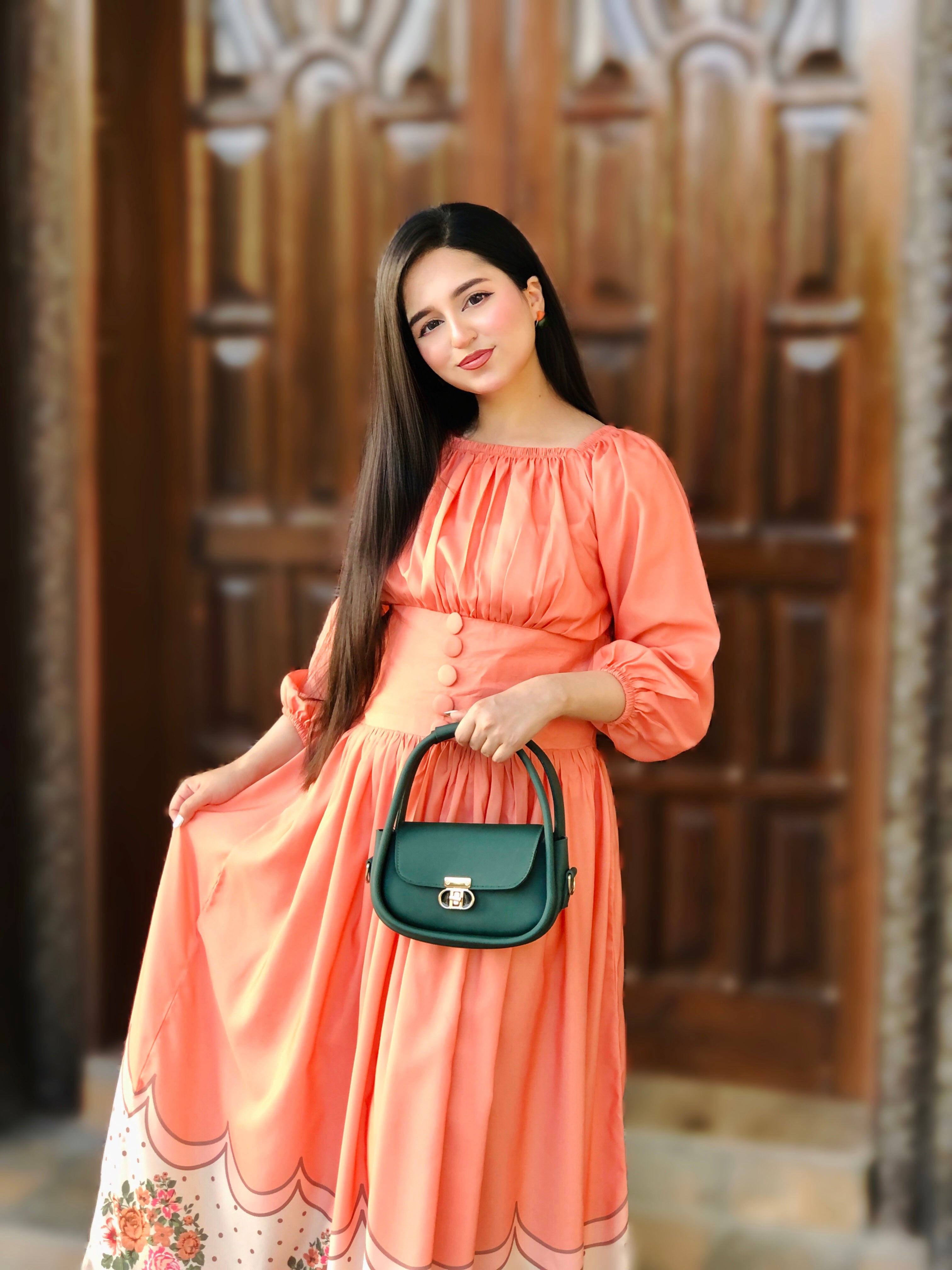 Sunset Aura Frock