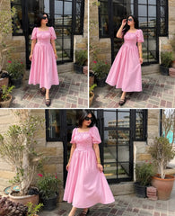 Pink Elegant turkish maxi