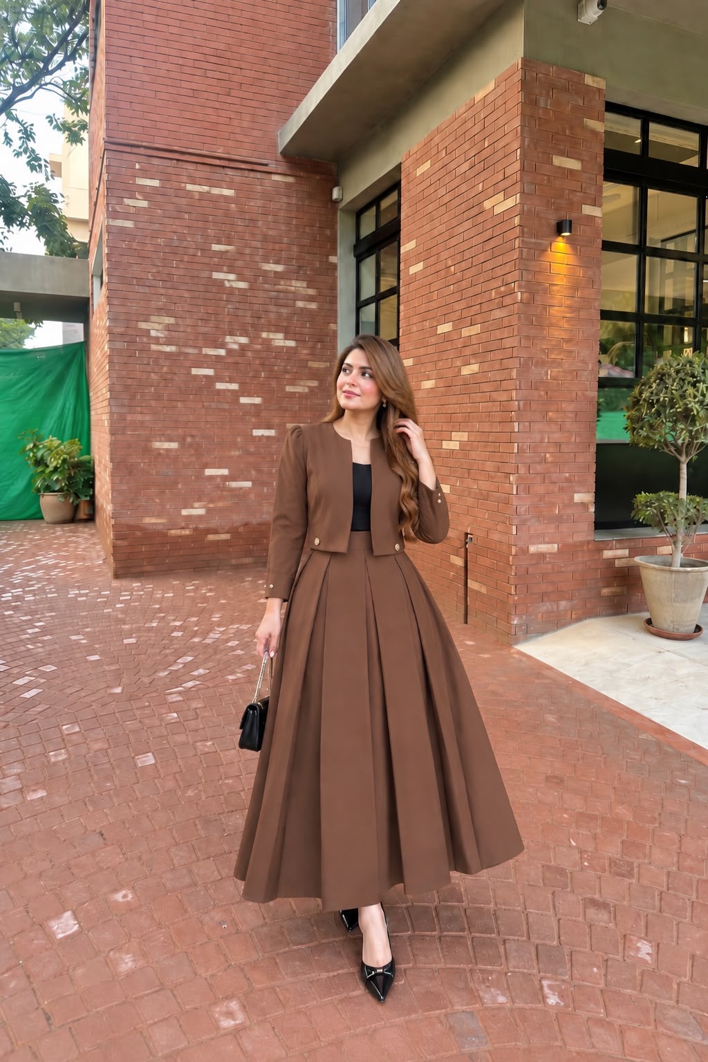 Bronze Old Money 3 Pcs suit