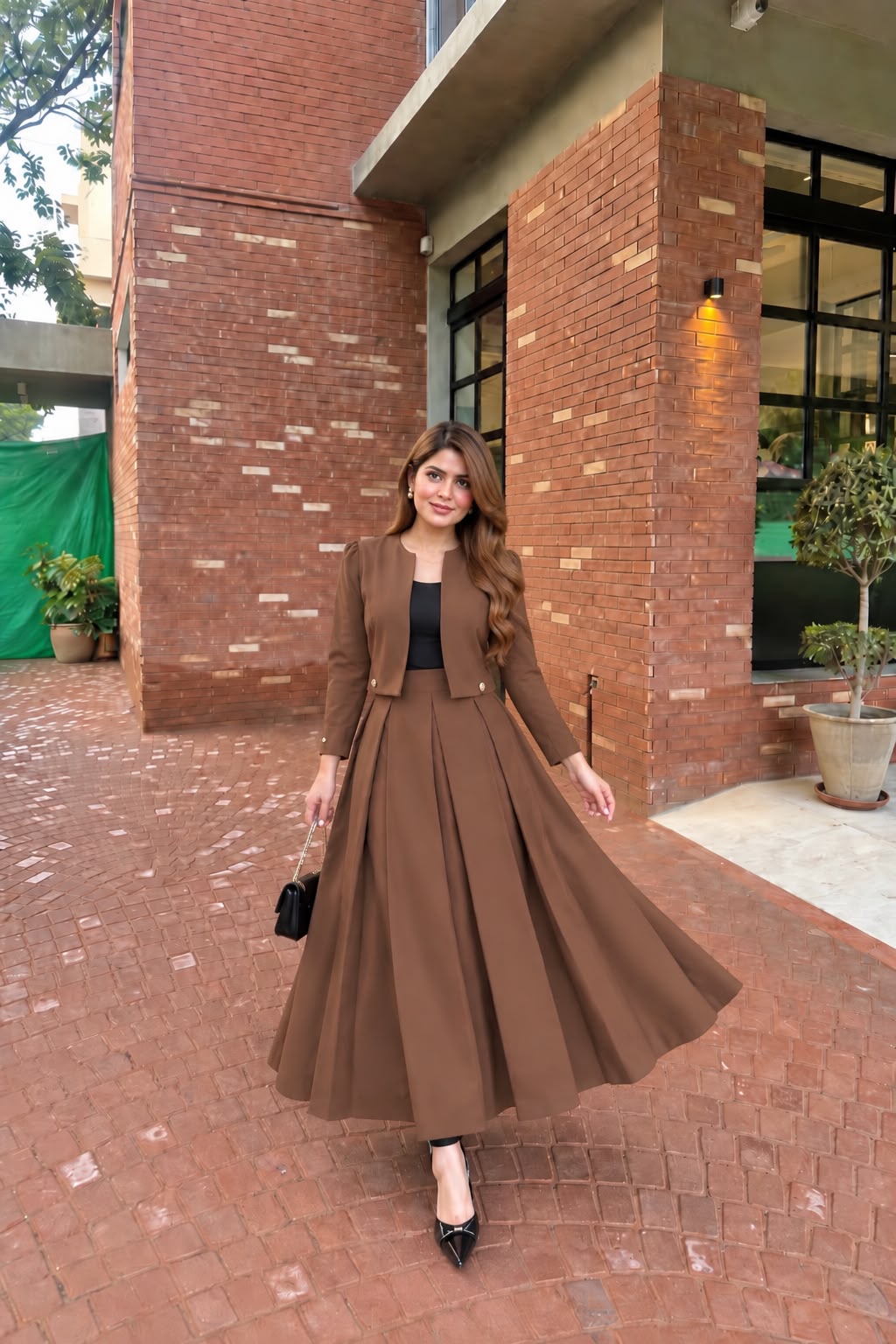 Bronze Old Money 3 Pcs suit