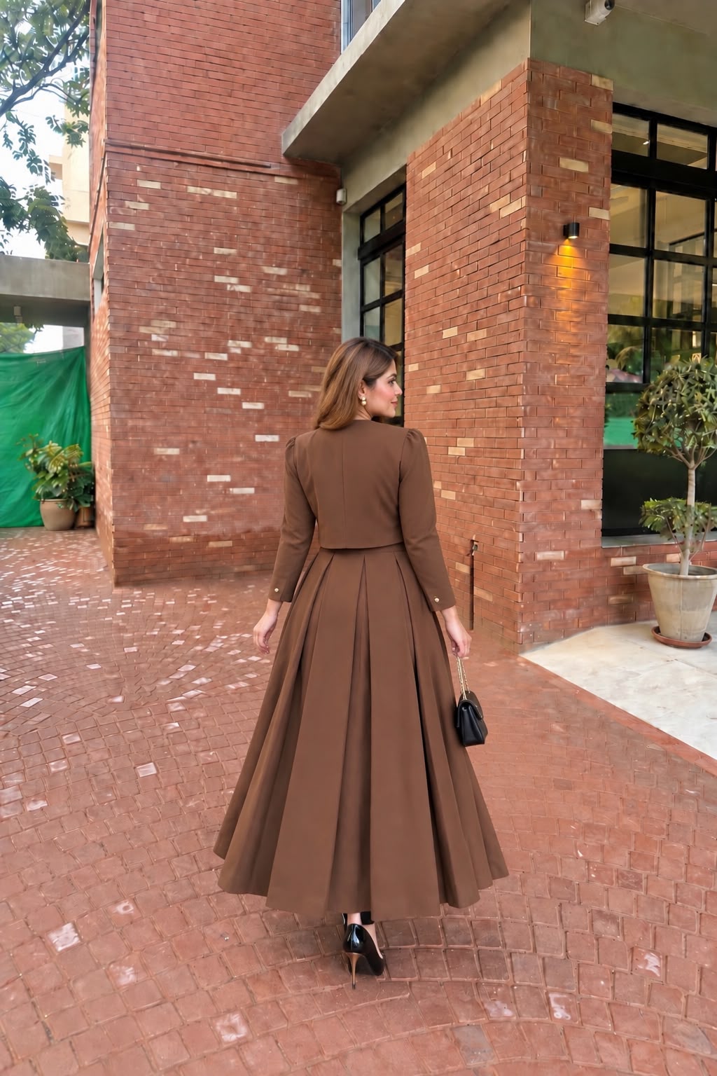 Bronze Old Money 3 Pcs suit