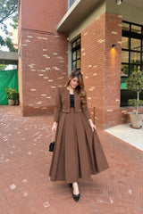 Bronze Old Money 3 Pcs suit