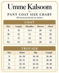Brown Woolen 2 Tune Blazer with Trouser- 2 PCs