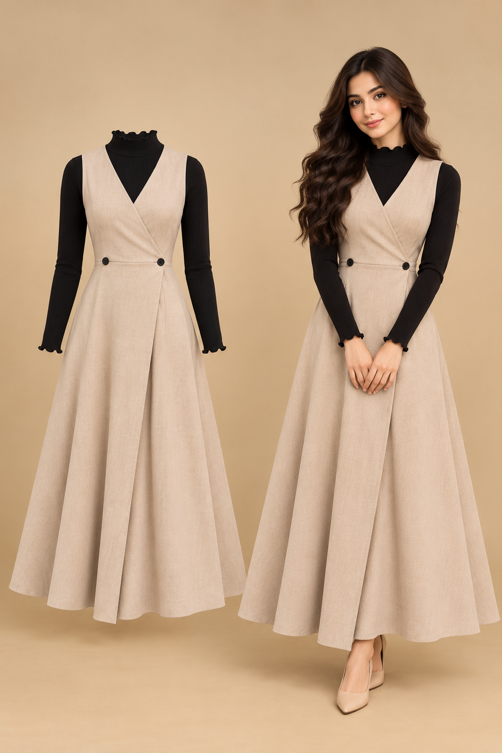 Meeshu special frock & shirt- 2 PCs